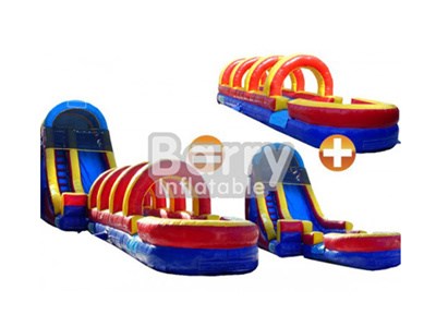 China Inflatable Wet or Dry Slide Slip For Kids And Adults BY-WDS-005